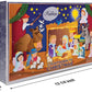 THE MADELAINE CHOCOLATE COMPANY Advent Calendar - 24 Milk Chocolates - 8oz - 2 Pack