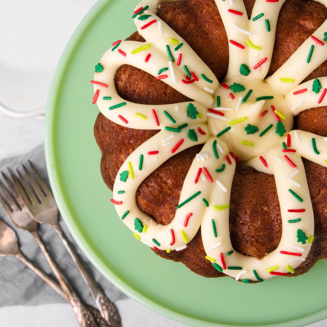 Sweets Indeed Bulk Christmas Sprinkles - 1.2 lb Bulk Jar | Holiday Red  Green & White Sprinkle Blend for Cookies  Cakes  Cupcakes & Bakeries