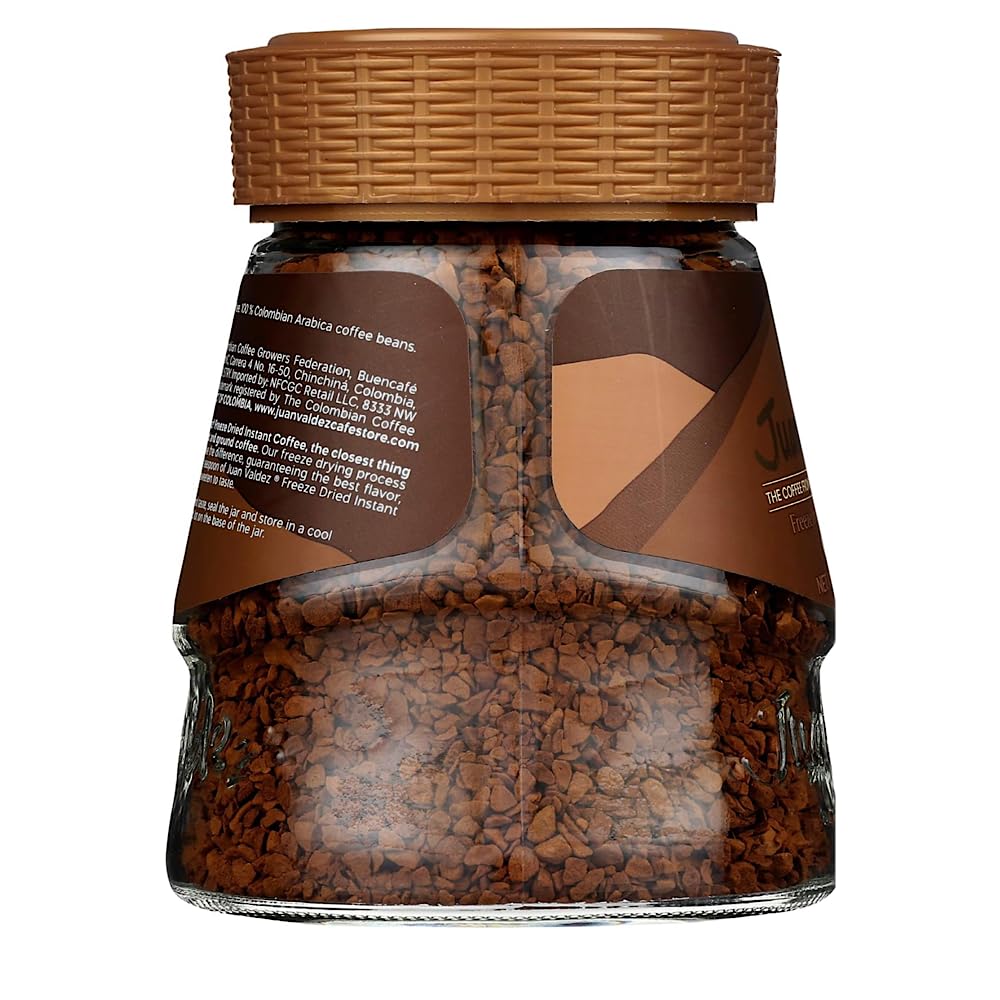 6 Pack Juan Valdez Freeze Dried Colombian Coffee/Cafe Colombia