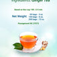 Teadreamtea Ginger Tea Bags - 50 Bleach-Free Tea Bags | Caffeine Free, Antioxidant, Calms Upset Stomach - Strengthen Immune System - Herbal Ginger Tea