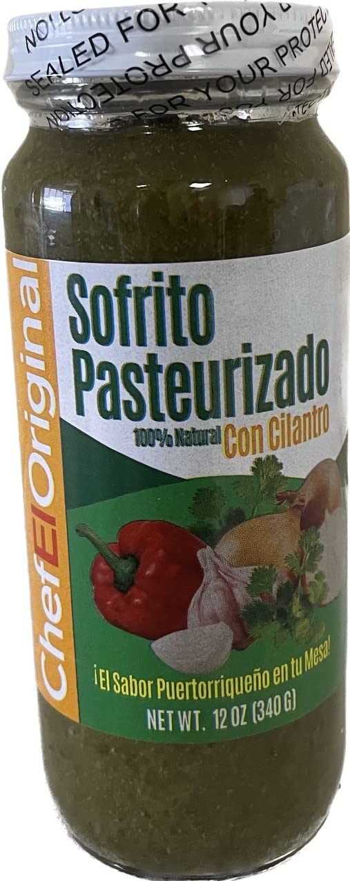 Campolor Chef El Original Sofrito With Cilantro 12Oz ( 2 Pack ), 12 Ounce (Pack Of 2)