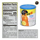 4C Light Powdered Drink Mix Cannisters, Zero Sugar Half & Half 3 Pack, 22 Quarts, Family Sized Cannister, Low Calorie, Thirst Quenching Flavors