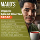 Maud'S Organic Decaf Chai Tea Pods, 24Ct. | Single Serve, Spiced Cha-Cha Chai Tea | 100% California Blended Organic Tea | Solar