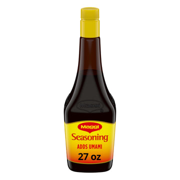Maggi Seasoning, Umami Seasoning, Add A Delicious Roasted Flavor Without Adding Meat, No Added Msg, 27 Fl Oz Bottle