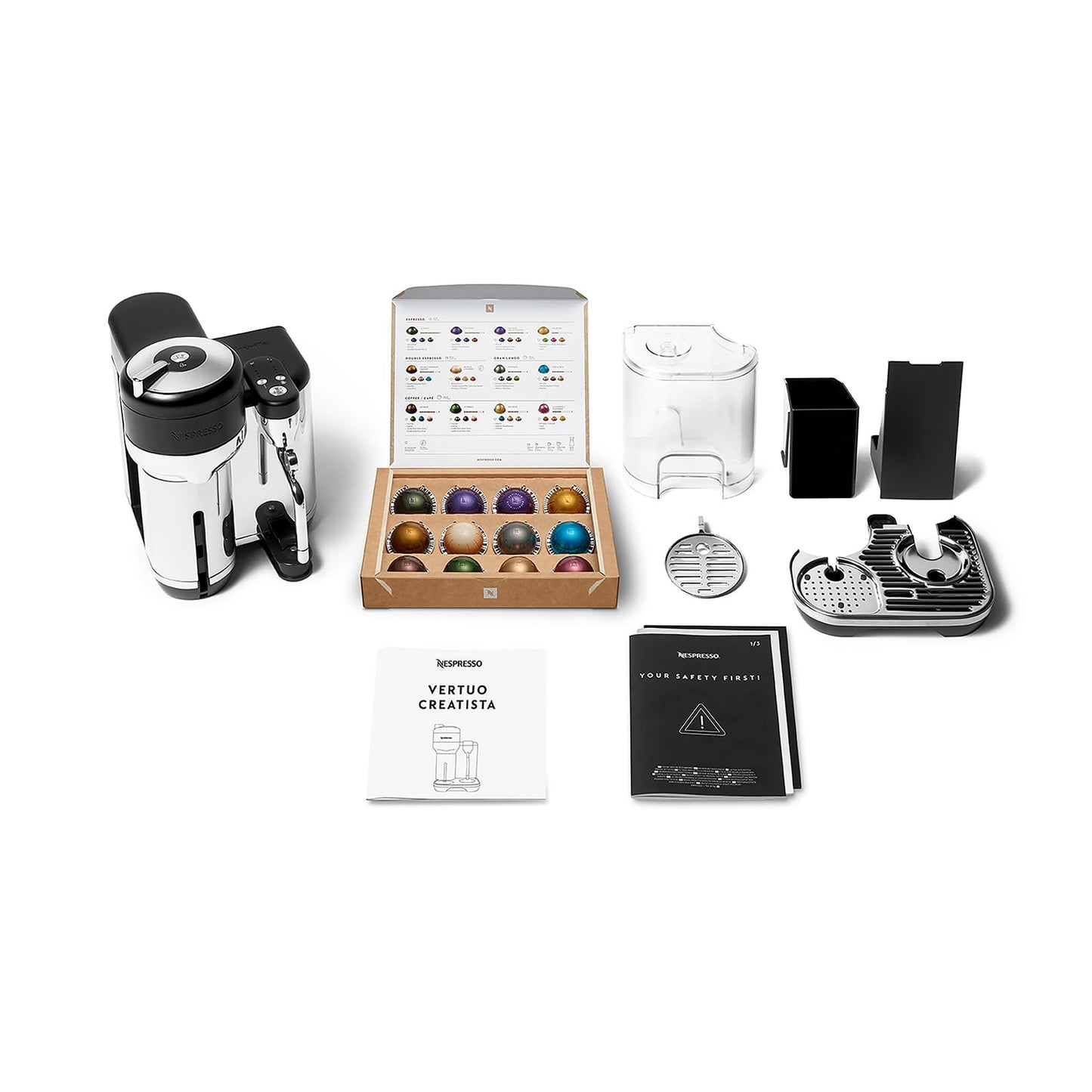 Breville Nespresso Vertuo Creatista Bve850Btr, Black Truffle