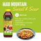 World Harbors Maui Sweet and Sour Sauce, 16 Fl Oz Bottle, Perfect for Dipping, Chicken, Dumplings, and Meats, Model 10002