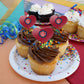 GRAPHICS & MORE Cupcake Picks Set of 6, Acrylic, Saint Marys College, Heart Love Design, One Size, Model CUPCAKE.HEART.CLCSTM.Z008669