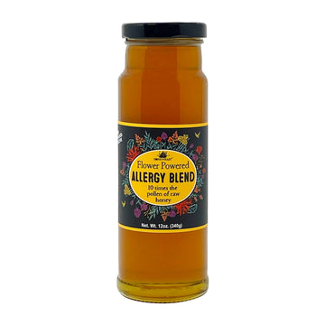 Honey Feast Flower Powered Allergy Blend 10X Honey, 12 Oz