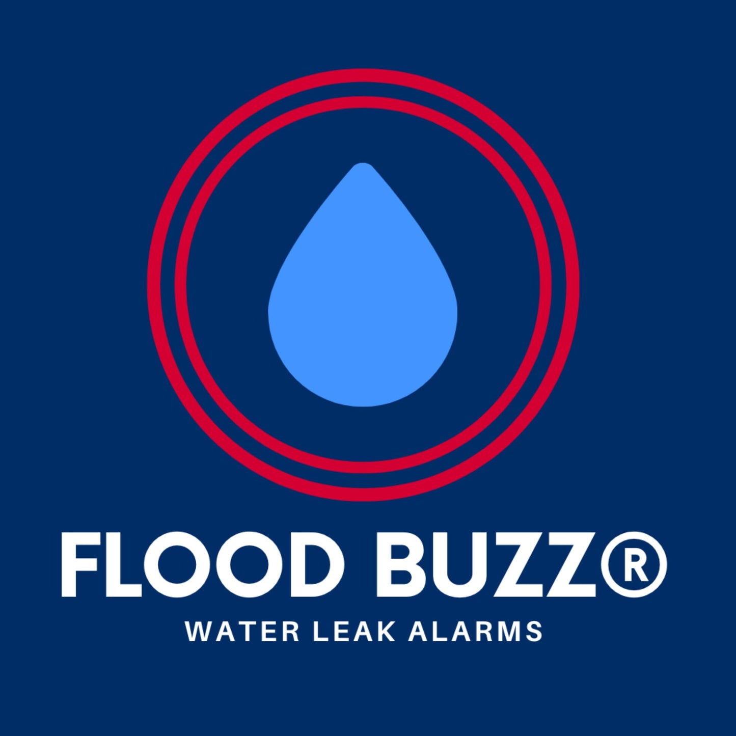 Flood Buzz Water Leak Alarm - 6 Pack; Reusable With Factory Installed Battery