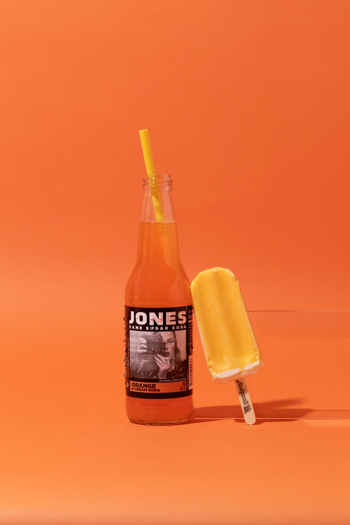 Zoltar Ar Reel Label 12Oz Jones Soda | Orange And Cream