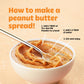 Tru-Nut Peanut Butter Powder - 6g of Protein, 90% Less Fat, Ideal for Smoothies and Protein Shakes, Versatile and Easy to Use, L