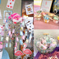 Lupy Lups Cotton Candy Party Pack of Assorted Flavors 4 Individually Wrapped 2.12oz Servings