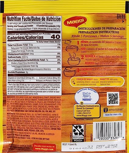 Maggi Rib Flavored Soup Mix 2.05 Oz. Packet