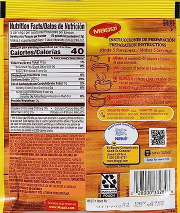 Maggi Rib Flavored Soup Mix 2.05 Oz. Packet