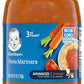 Gerber Mealtime For Baby 3Rd Foods Veggie Power Baby Food Jar, Pasta Marinara, Non-Gmo Pureed Baby Food For Crawlers 6 Ounce (Pa