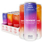 Moment Adaptogen Drink (Shark Tank) - SPARKLING Berry Blast | Cherry Chaga  Berry Jasmine and Cranberry Ginger | L-Theanine & Ashwagandha for Calm & Clarity | 0 Added Sugar  0 fermented-style flavor | 12-pack