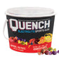 MUELLER Quench Gum Variety Bucket, Electrolytes Chewing Gum, 200 Count, Assorted Fruity Flavors, Model 17500