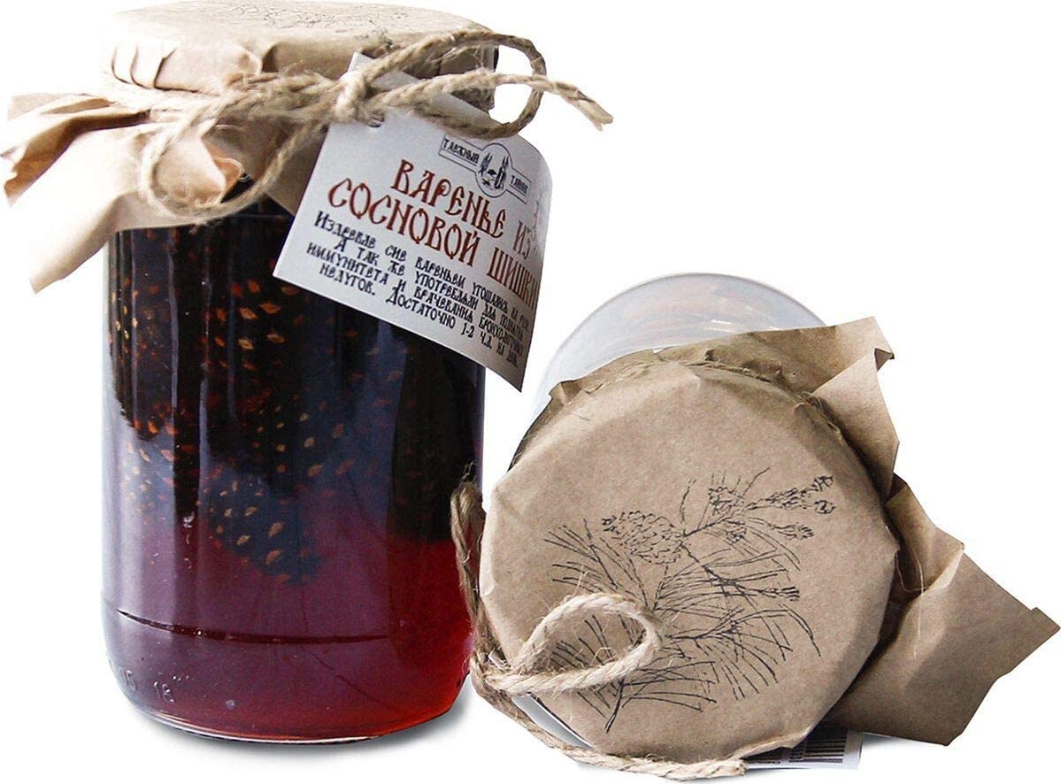 Pine Cone Jam With Baby Pine Cones 440G/15.5Oz Imported Siberian Delicacy