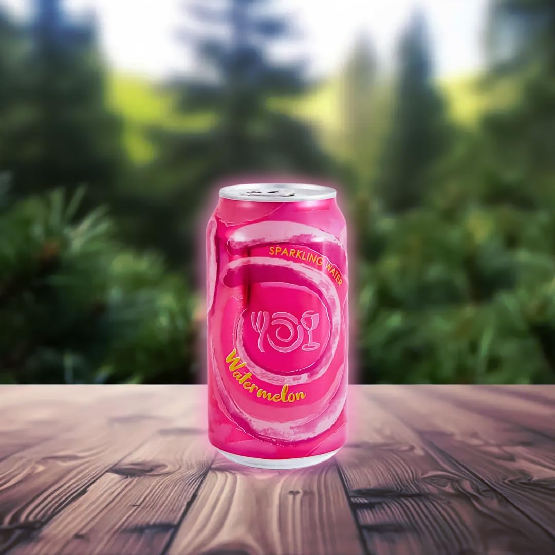 Wegmans Sparkling Water, Flavored Seltzer, 0 Sugar, 0 Calorie, 12 Fl Oz Cans, Watermelon, 12 Pack