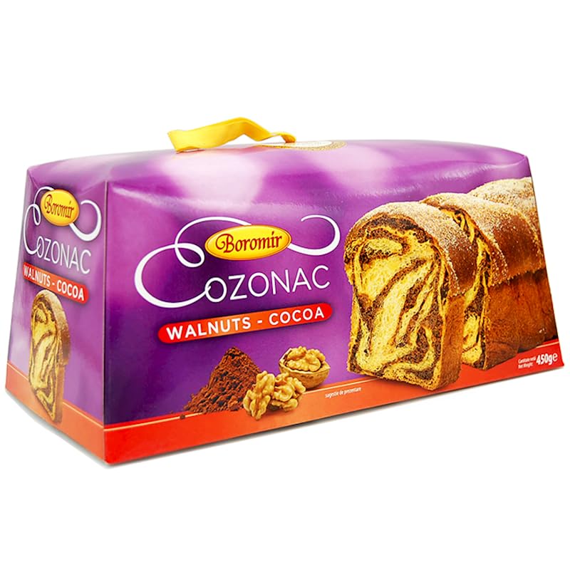 Generic 2 X Cozonac Boromir Imported Romanian Panettone 450G Each
