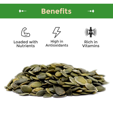 Sincerely Nuts - Raw Unsalted Shelled Pepitas Pumpkin Seeds | Healthy Antioxidant All Natural Snack Food or Toppings | Vegan, Ko