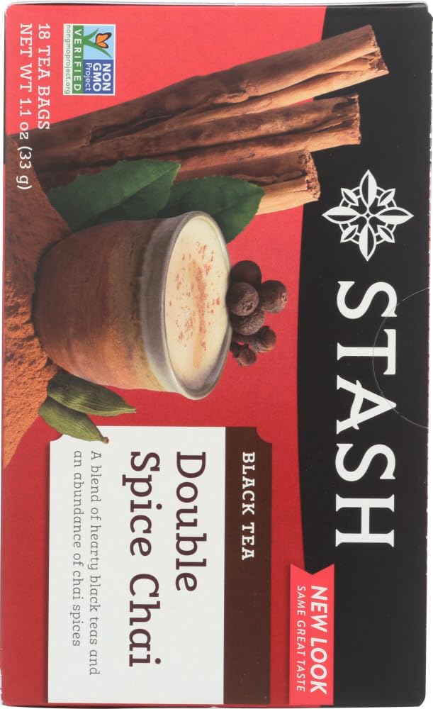 Stash Tea Double Spice Essence Chai Tea - 18 ct - 2 pk