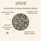 Lark Ellen Farm Sprouted Organic Pumpkin Seeds  Unsalted Raw Pumpkin Seeds Organic  Pepitas  Vegan  Non GMO  Gluten Free  Paleo  and Keto Friendly (14 oz  3 Pack)