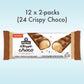 Rip Van Wafels Crispy Choco Hazelnut Candy Bars - Low Sugar Snack - 12 Pack - Full Size