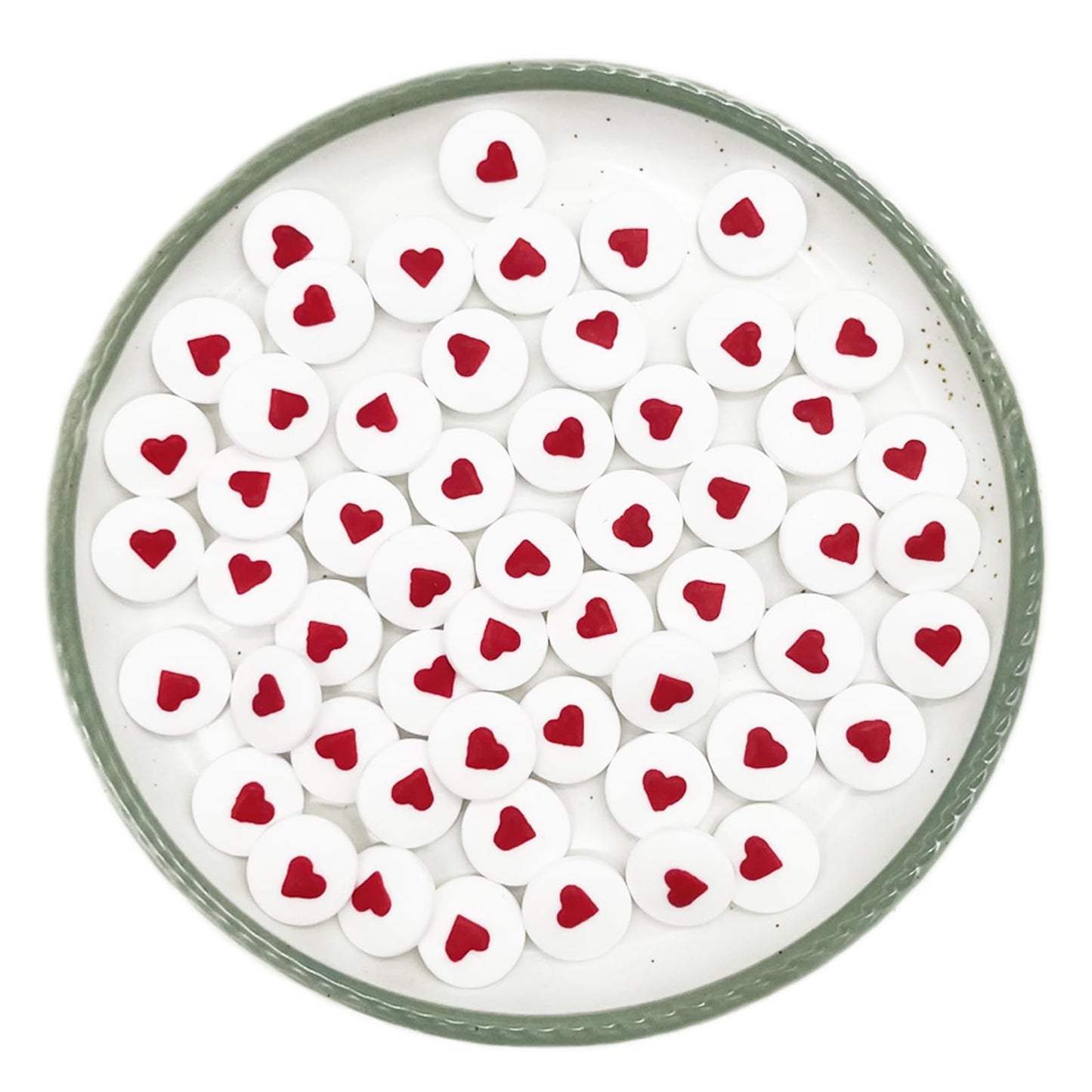 Hearts Candy Eyeballs Eye Ball Sweets Cake Cupcake Toppers Cookie Dessert Sprinkles Decorations Birthday Party Supplies 3.4Oz
