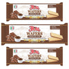 Flora Italian Wafers Chocolate - Crispy Italian Wafers Filled with Chocolate Cream - Oven-Baked - No Hydrogenated Fats - 5.3 oz 