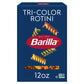 Barilla Tri-Color Rotini Pasta, 12 oz. Box - Non-GMO Pasta Made with Durum Wheat Semolina - Kosher Certified Pasta