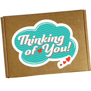 Hangry Kits Thinking Of You Gifts For Women And Men - Send A Thinking Of You Gift Box Care Package To A Friend Or Loved One. Sym