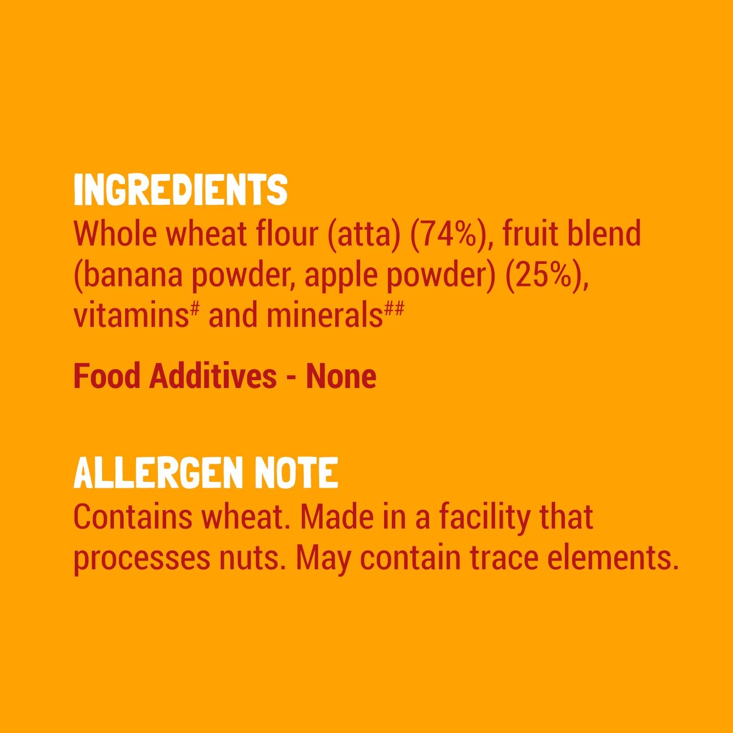 Slurrp Farm No Added Sugar Instant Wheat Apple & Banana Cereal | No Milk No Preservatives | 300G