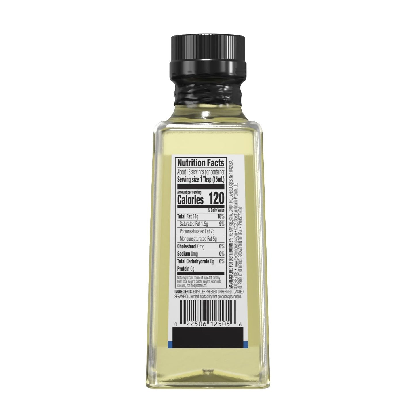 Spectrum Naturals Toasted Sesame Oil, 8 oz