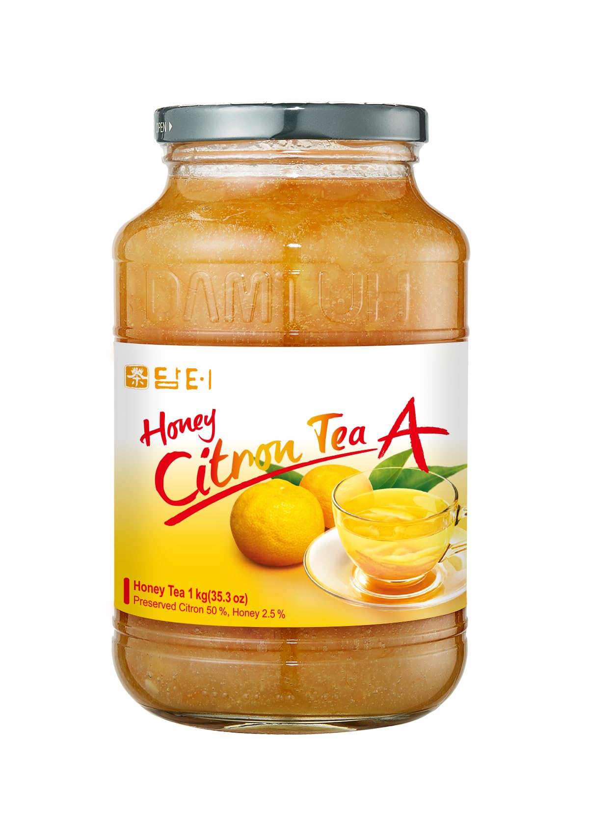 Damtuh Korean Honey Citron Tea, Yuzu Marmalade, 2.2 lb (1000g)
