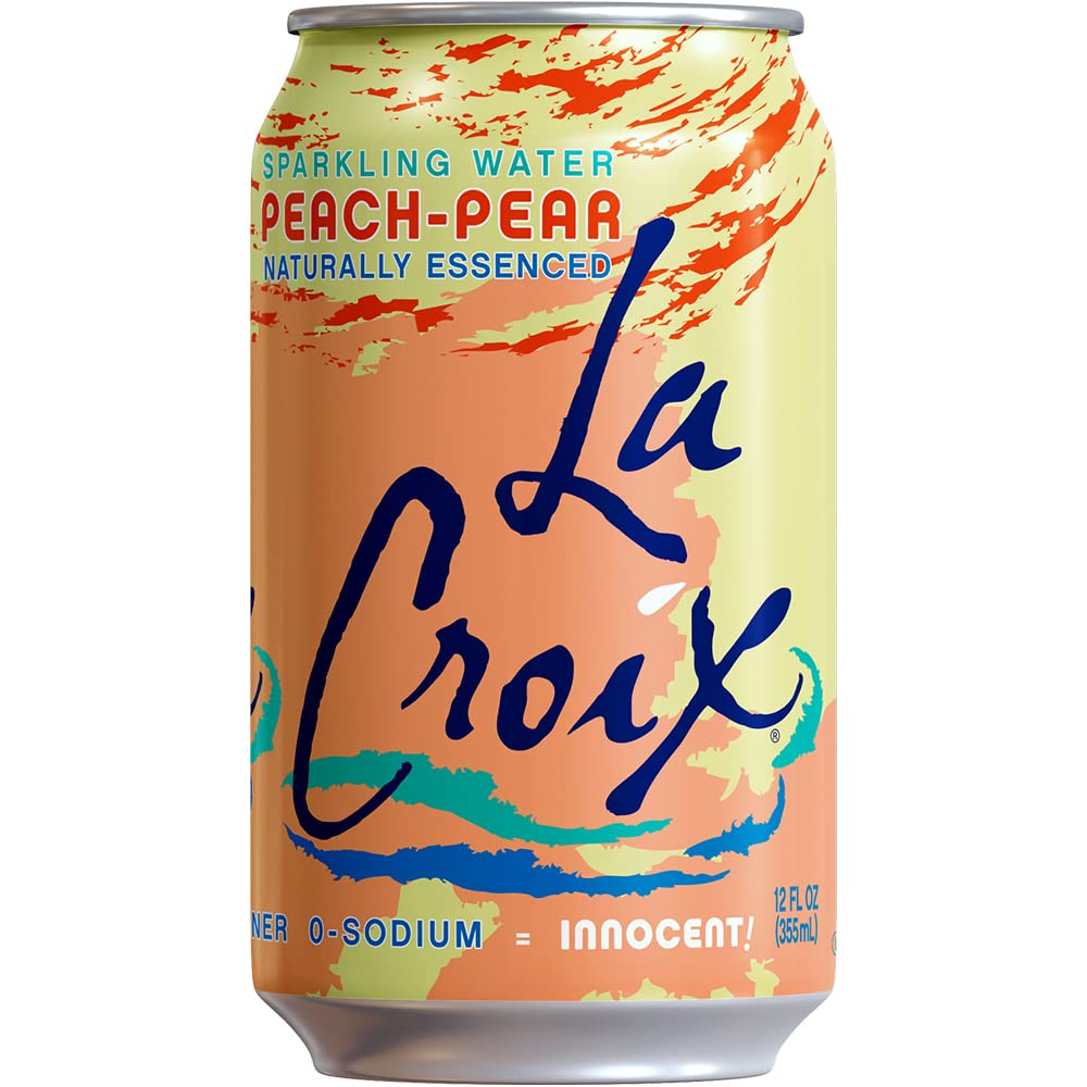 LaCroix Sparkling Water, Peach-Pear, 12 Fl Oz (pack of 8)