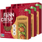 Finn Crisps Rye Crispbread With Caraway 7Oz | Thin, Crispy Rye Flatbreads With Caraway | Multipack Of Authentic Finnish Sourdoug