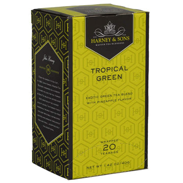 Harney & Sons Tropical Green Premium Tea, 20/Bx