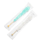Candy Envy Rock Candy Sugar Sticks - 36 Individually Wrapped   - Cotton Candy & Original Flavors - Light Blue & White