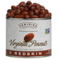 FERIDIES Extra Large Salted Red Skin Peanuts, All Natural, Kosher, 9 Ounce (Pack of 4)