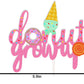 Donut Cake Toppers Candyland Dount Grow Up Cake Decorations With Donut Pink Candy For Dount Grow Up Themed Baby Shower Party