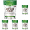 Now Foods, Organic Tapioca Flour, Gluten-Free And Non-Gmo Flour Replacement, 16-Ounce (Packaging May Vary) (Pack Of 5)