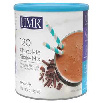 HMR 120 Classic Shake Meal Replacement Powder | Chocolate Shake Mix to Support Healthy Weight Loss | 12g of Protein | Nutritiona