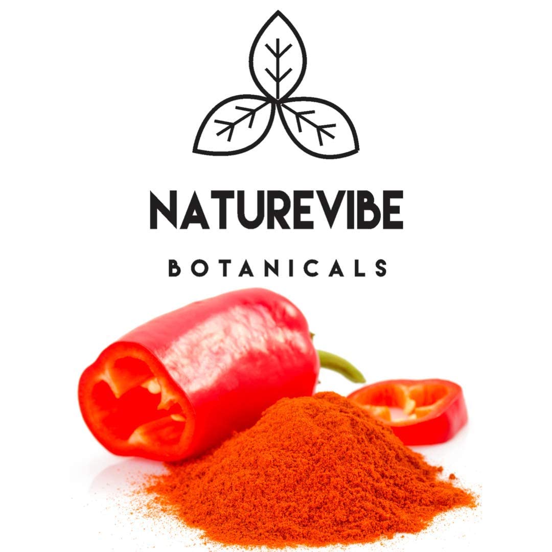 Naturevibe Botanicals Paprika Powder, 5lb | Non-GMO and Gluten Free | Rich in Antioxidant | Indian Spice [Packaging may vary]
