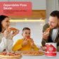 Dependable Foods Pizza Sauce - 6.10 Lbs., 106 Oz.- Extra Heavy Pizza Sauce With Basil - Authentic California Vine To Bottle Blen