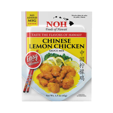 NOH Foods of Hawaii Seasoning Packets - Chinese Lemon Chicken - 1.5 oz, Pack of 3