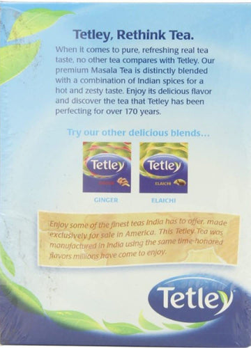 Tetley Tea, Masala, 72 Count Tea Bag