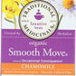 Traditional Medicinals Organic Smooth Move Senna Chamomile Herbal Tea, Relieves Occasional Constipation, (Pack Of 4) - 64 Tea Ba