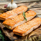 New York Steak & Seafood Set Of Frozen Salmon Filets - Skinless Salmon Fillets Of 8 Oz Each - Omega-Rich Norway Atlantic Salmon