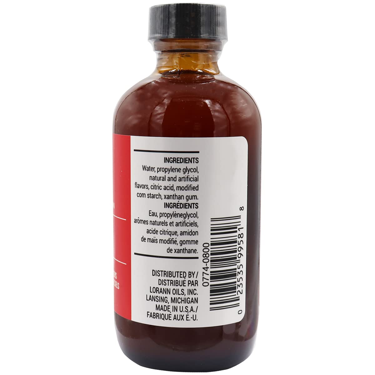 Lorann Oils Cherry Bakery Emulsion: Authentic Cherry Flavor, Perfect For Enhancing Fruit Undertones In Baked Goods, Gluten-Free,